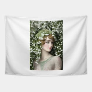 Lady Lily of the Valley Tapestry