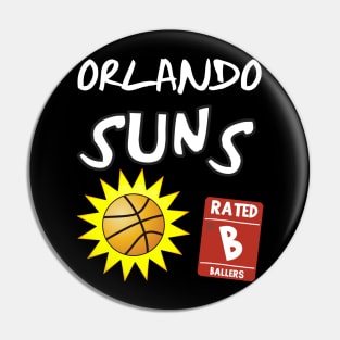 Orlando Suns Basketball Squad Warmup Jersey (OREO) (Rated B Edition) Pin