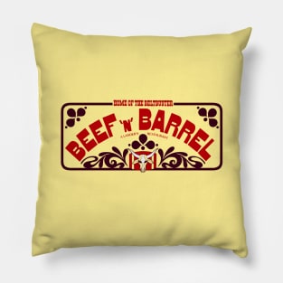 BEEF 'n' BARREL Pillow