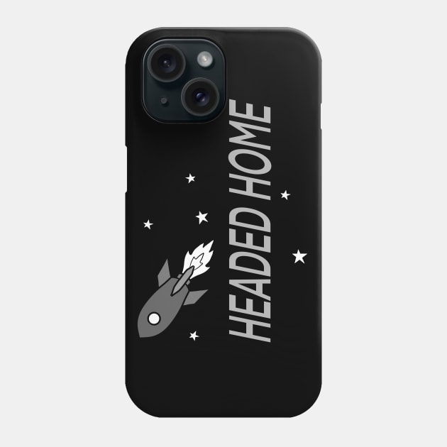 Headed Home B&W Phone Case by Perezart99