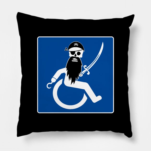 WHEELCHARIOT 4 (Pirate) 2 Pillow by GardenOfNightmares