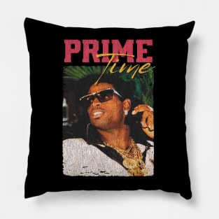 Vintage Deion Prime Time Pillow