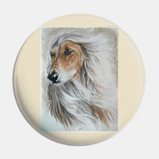 Afghan Hound Pin