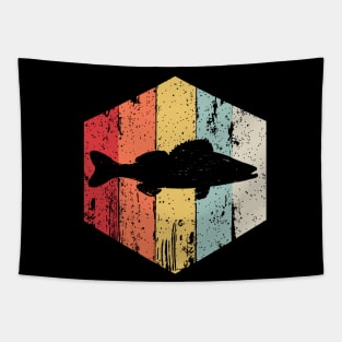 Retro Vintage Walleye Fisherman Gift Tapestry