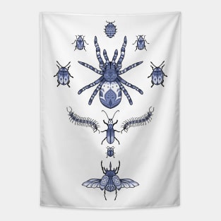 Porcelain Insects Tapestry