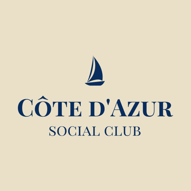 Côte d'Azur Social Club French Gift by yourstruly