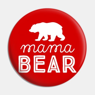Mama Bear Autism Awareness Pin