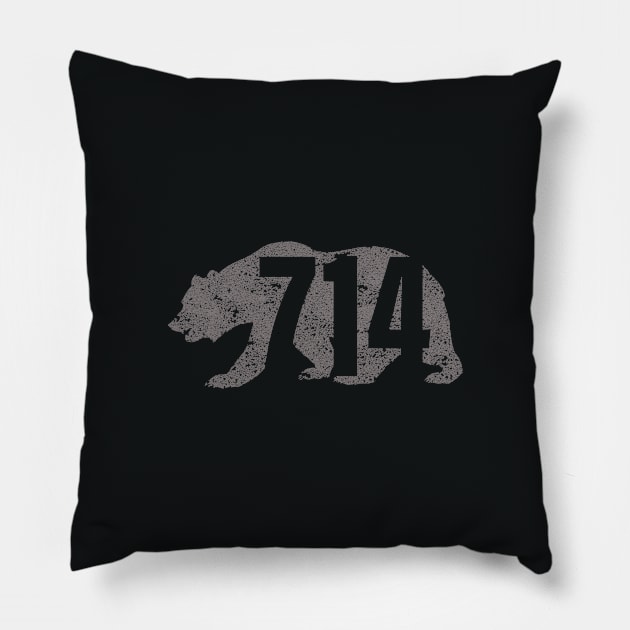 CA Love: 714 Pillow by Heyday Threads