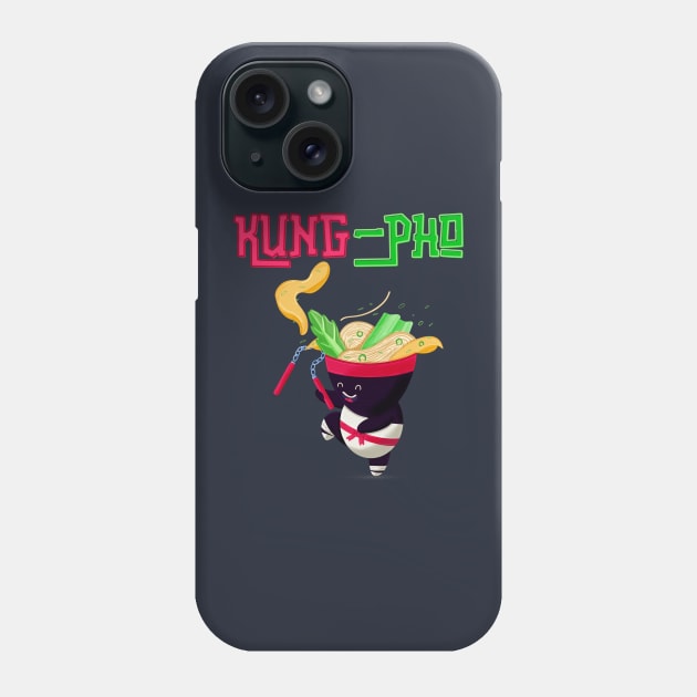 Kung Pho Phone Case by GiveMeThatPencil