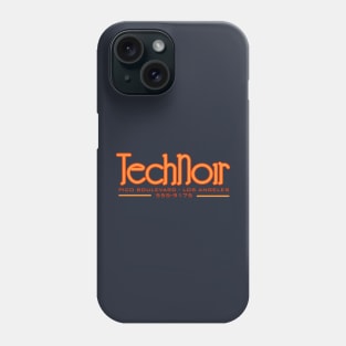 Technoir Pico Boulevard Los Angeles Phone Case