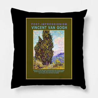 Cypresses by Van Gogh (EP) Pillow