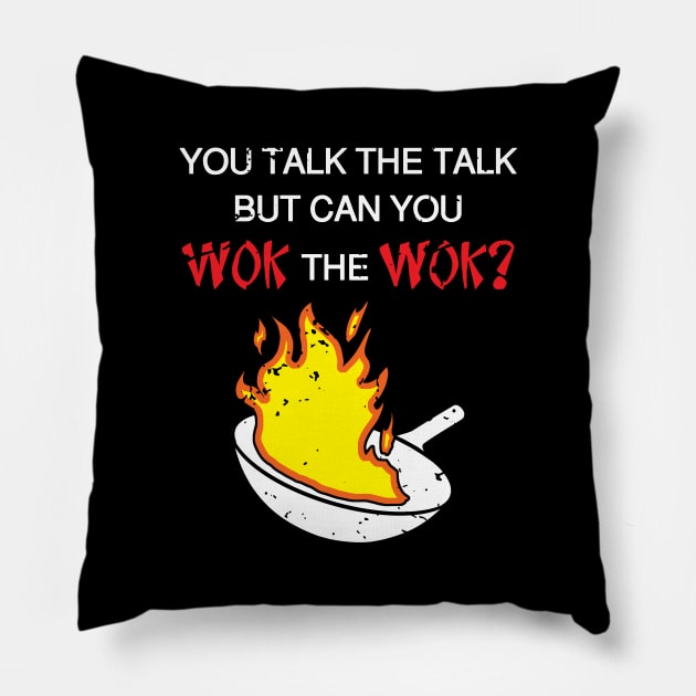 Wok the Wok Pillow by CCDesign