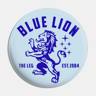 V Force Blue Lion Crest Pin