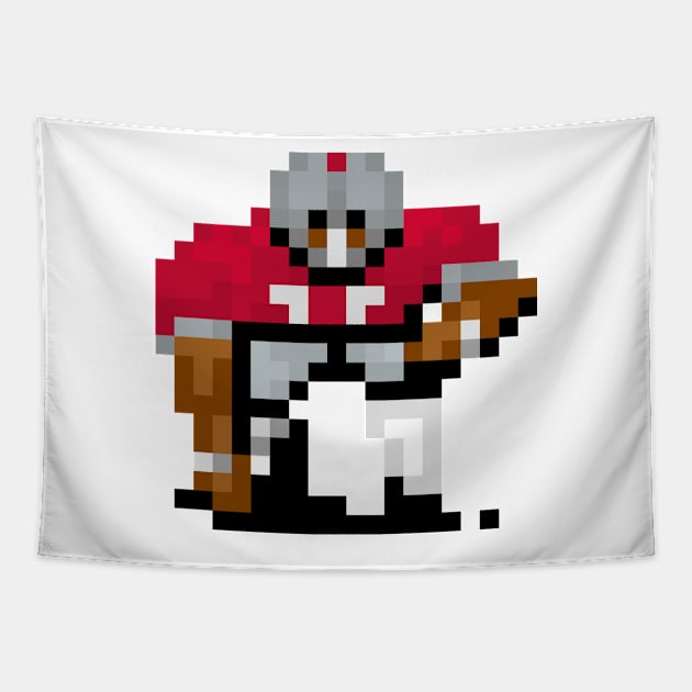 16-Bit Lineman - Ohio Tapestry by The Pixel League