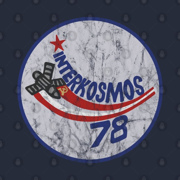 Interkosmos 78 - Russian Space Program Patch by Slightly Unhinged