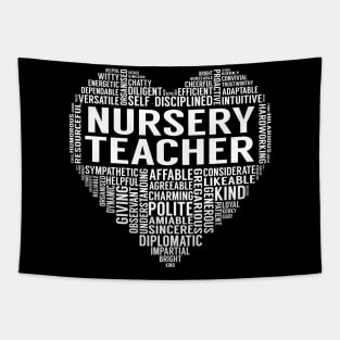 Nursery Teacher Heart Tapestry