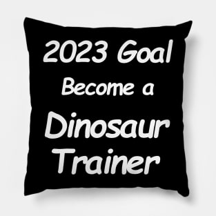 2023 Goal Dinosaur Trainer Pillow