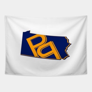 Pennsylvania People Productions Front & Back Design Tapestry