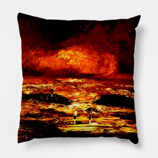 The Fiery Sky! Pillow