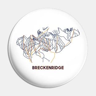 Breckenridge Trail Map Pin