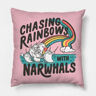 Narwhals Pillow