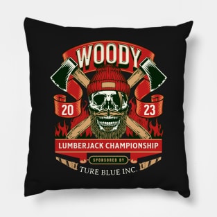 Lumber Jack Championship Pillow