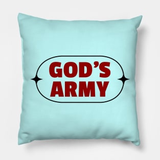 God's Army | Christian Pillow