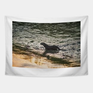 River Otter 2 Tapestry