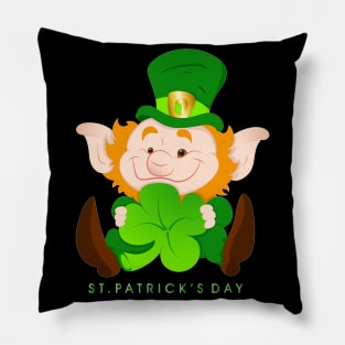 Happy St Patrick Day It's Your Lucky Day Pillow