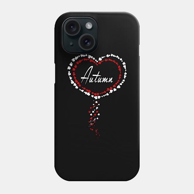 I love Autumn Phone Case by Stoney09