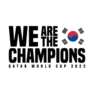 Qatar World Cup Champions 2022 - South Korea T-Shirt