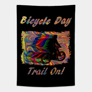 Bicycle Day LSD Acid Commemorative Tapestry