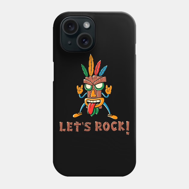 Let's Rock! Phone Case by thewizardlouis