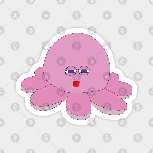 Cute Octopus Magnet by DiegoCarvalho