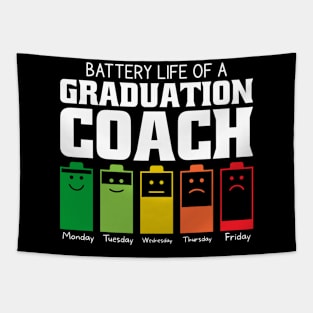 Battery Life Of A Graduation Coach Tapestry