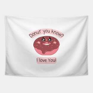 Donut' You Know I Love You Tapestry