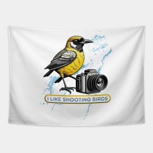 I like shooting birds Tapestry