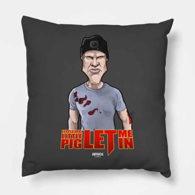 Butch Pillow by AndysocialIndustries