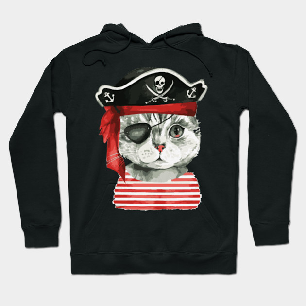 Pawrate Cat Pirate Halloween Costume Diy Eyepatch Hat White