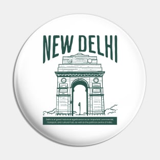 New Delhi - India Pin