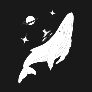 Whale space swim T-Shirt