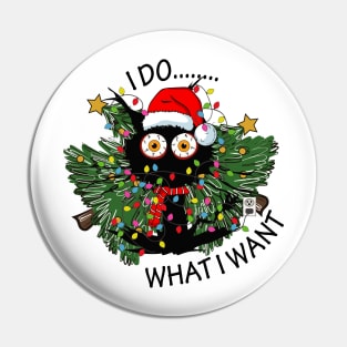 i do what i do cat lover gifts for women and men funny Pin