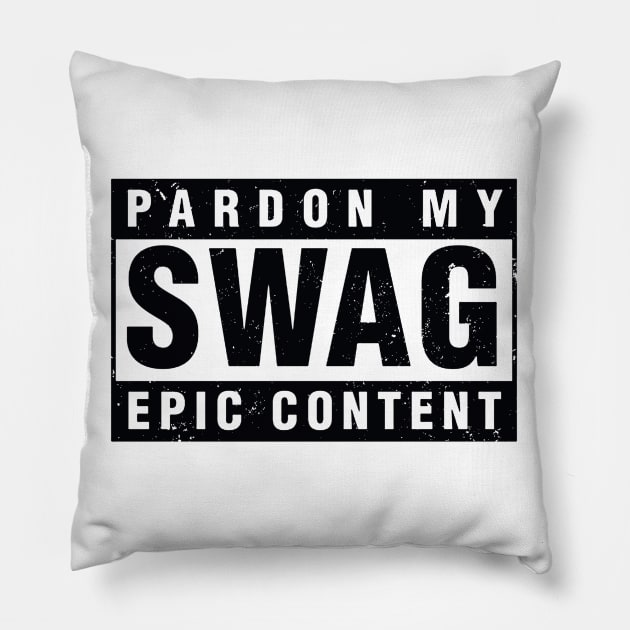 swag Pillow by DeekayGrafx