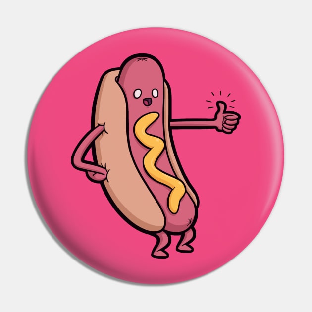 Hawt Dawg Fren Pin by Zach James Games