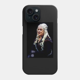 The Lady in the Night Phone Case