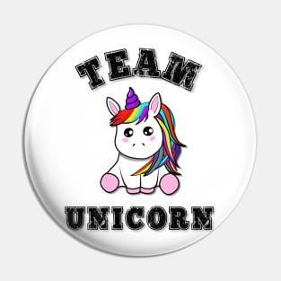 Team unicorn Pin