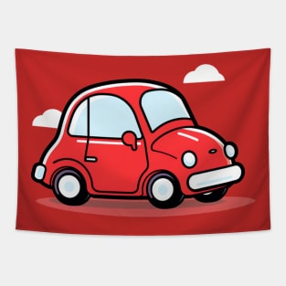 Red Car Tapestry