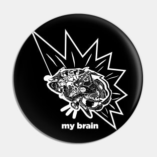 my brain music Pin