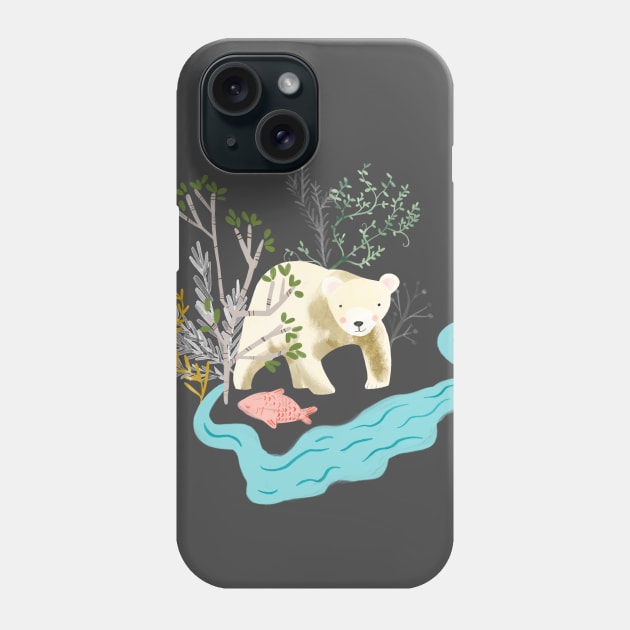 Spirit Bear - Great Bear Rainforest Phone Case by Michele Norris