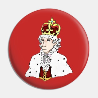 king george hamilton cartoon Pin